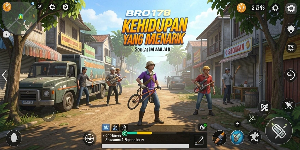 Tampilan gameplay BRO178 yang memukau dan interaktif.