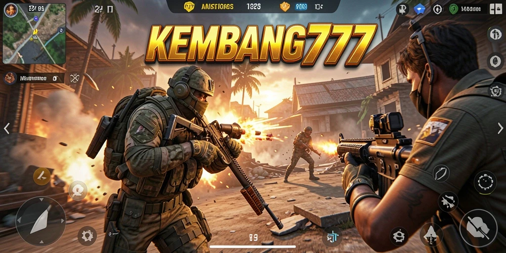 Gameplay KEMBANG777 yang seru dan penuh aksi dalam mode TPS.