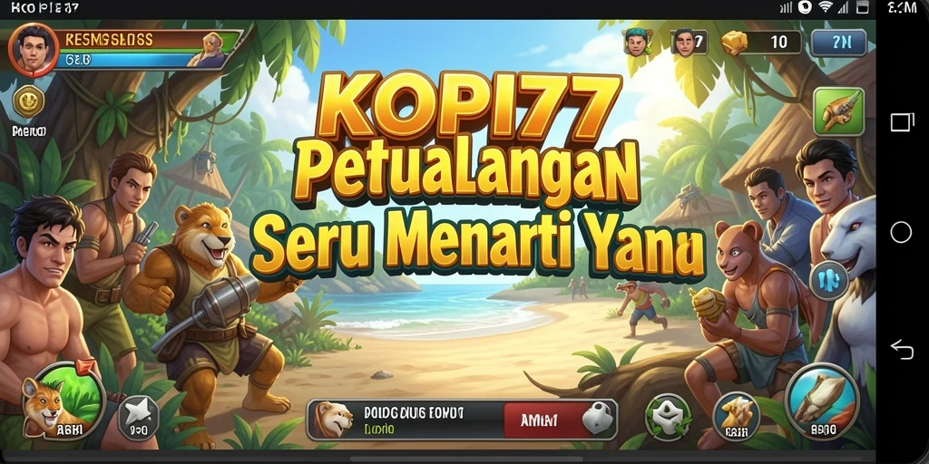 Tangkapan layar KOPI77 memperlihatkan aksi mendebarkan dalam petualangan Adventure.