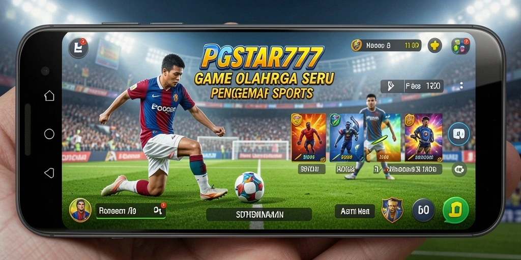 Tampilan gameplay PGSTAR777 yang menarik dalam arena olahraga.