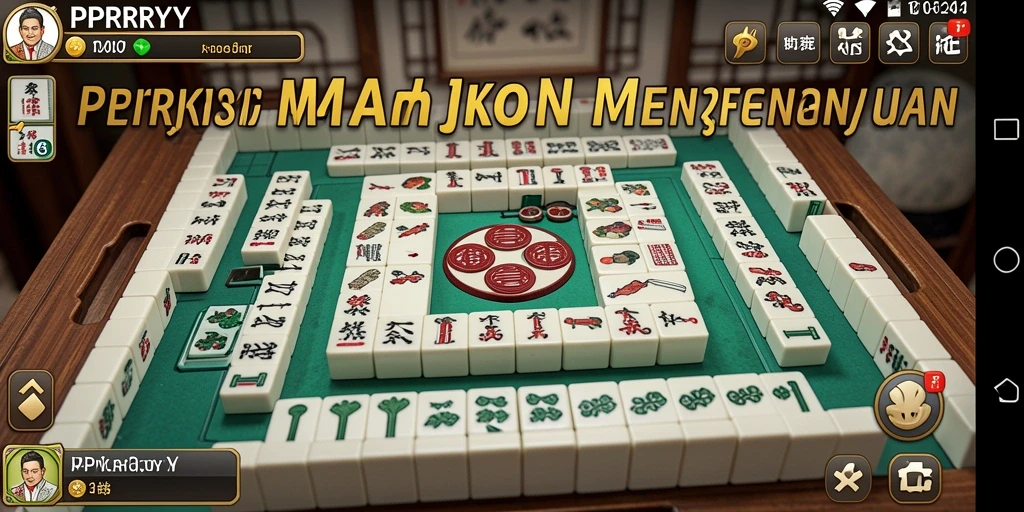 Tampilan gameplay Mahjong yang menantang dan mengasyikkan di PPRRYY.