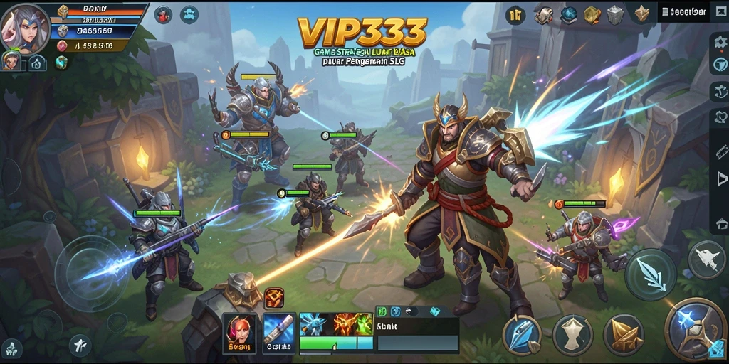 Tampilan gameplay SLG yang menarik dan mendebarkan.